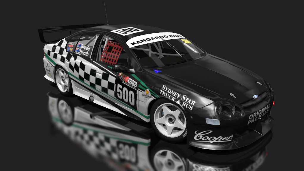 ATCC V8 Supercars - Ford AU, skin 2001_bathurst_500_coopers