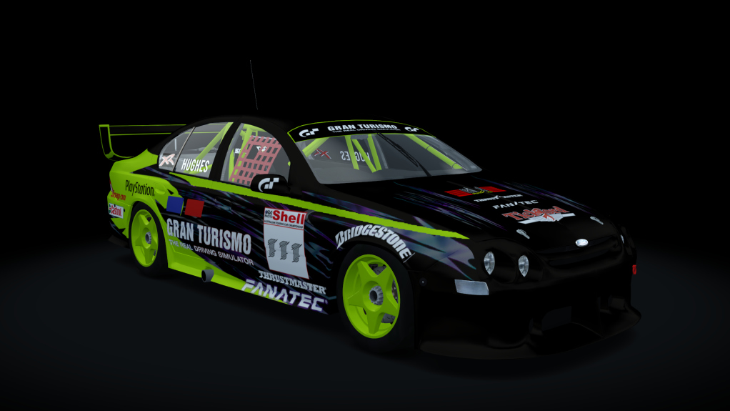 ATCC V8 Supercars - Ford AU, skin ak_hughes_1999