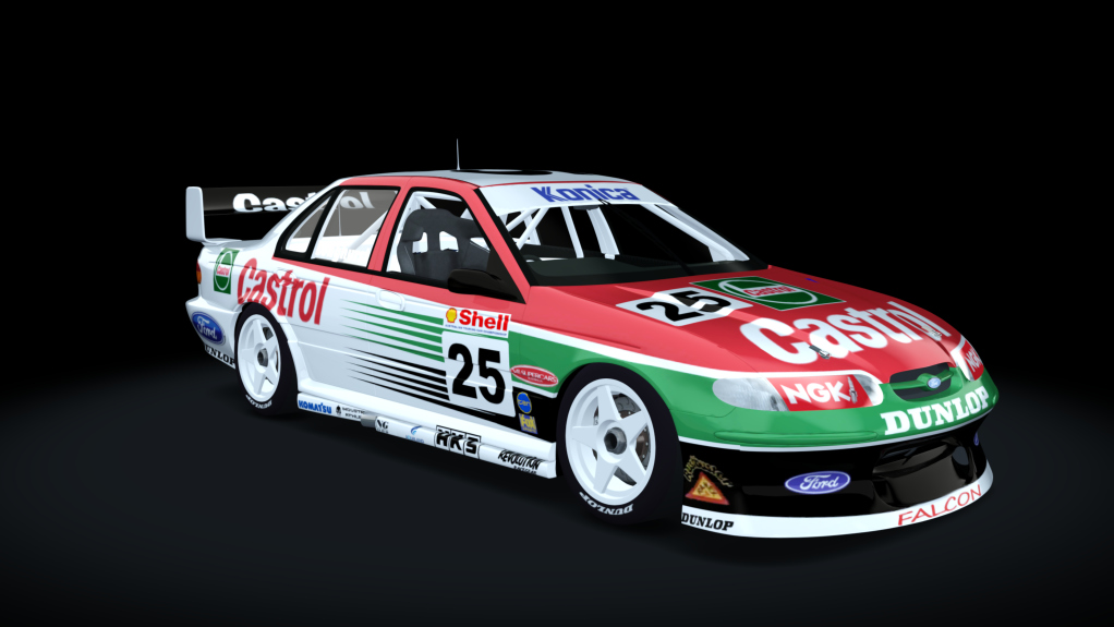 ATCC 90's - Ford EL Supercar, skin 1998_castrol_25_atcc