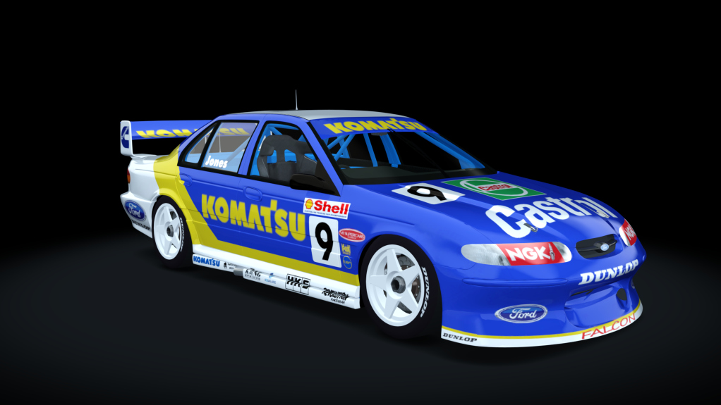 ATCC 90's - Ford EL Supercar, skin 1998_jones_9_atcc