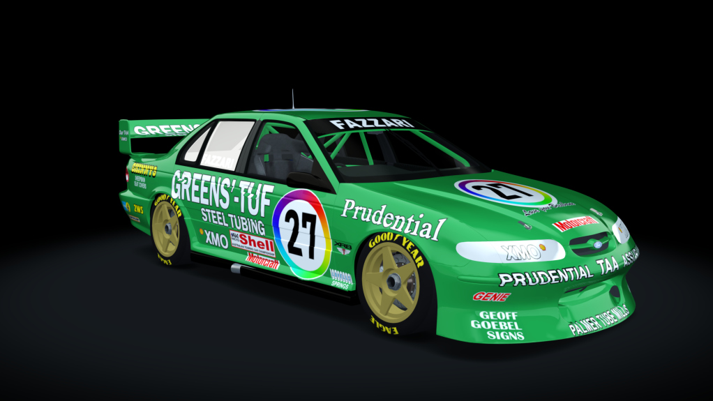 ATCC 90's - Ford EL Supercar, skin fazz greens-tuf 27