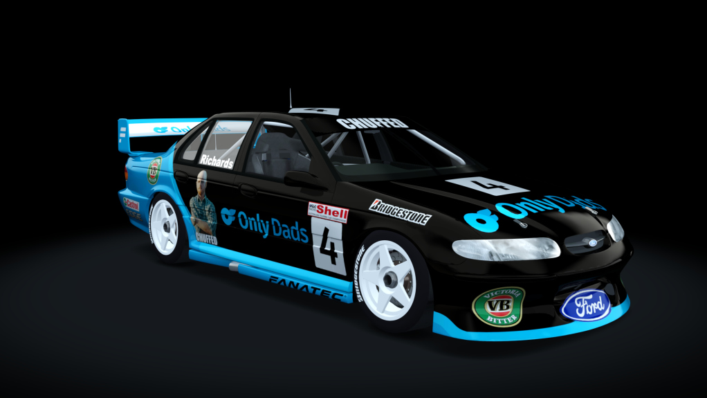 ATCC 90's - Ford EL Supercar, skin richards_onlydads