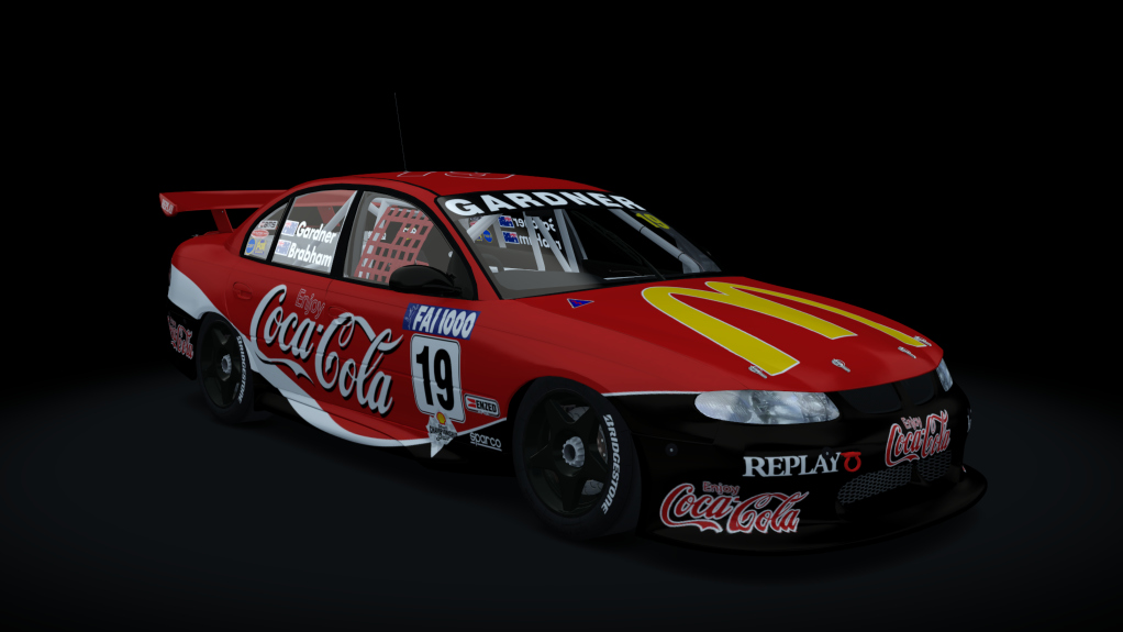 ATCC V8 Supercars - Holden VT, skin 1999_bathurst_019_coke