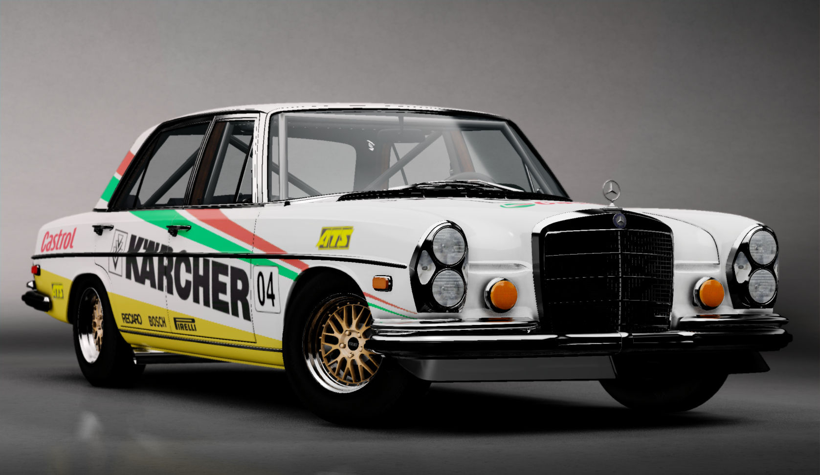 -BCRC C/S-Mercedes 300SEL, skin Karcher