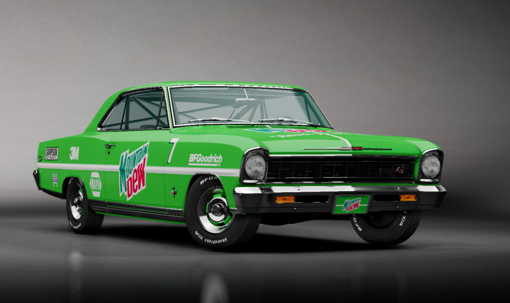 -BCRC C/S-Chevy Nova SS, skin MountainDew