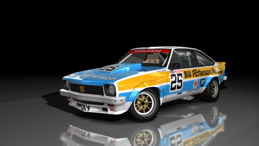 *BCRC Torana A9X*, skin Patterson Racing Brock Bathurst 1977