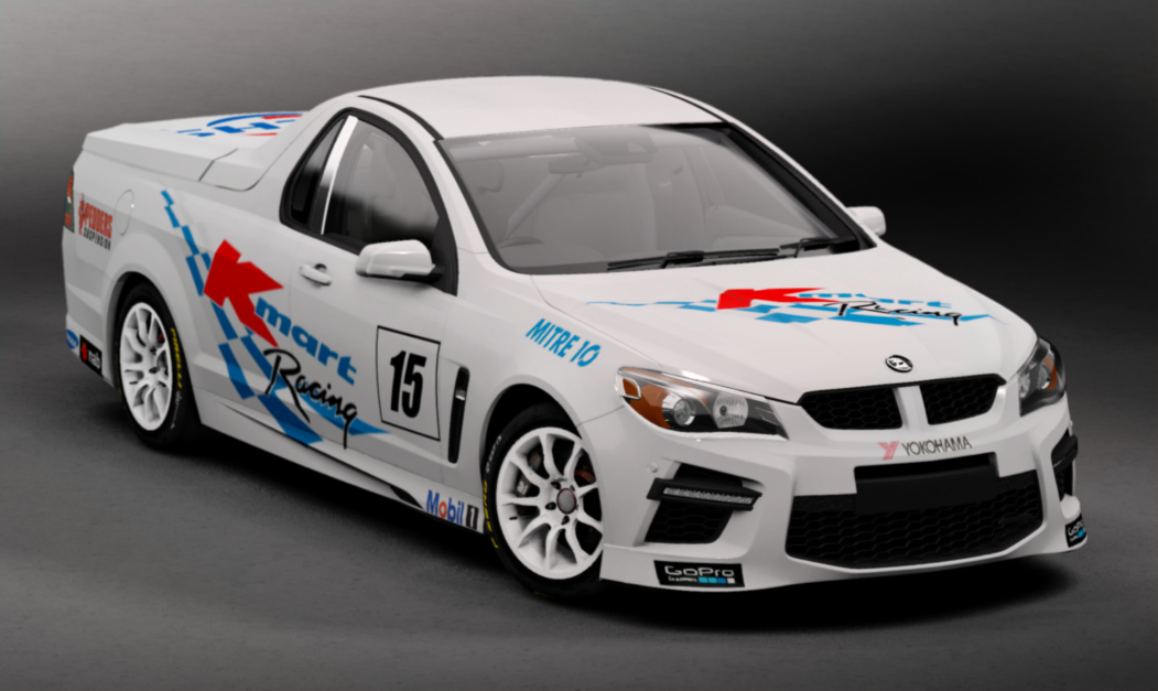 BCRCMODS V8 UTES - HOLDEN, skin Kmart Racing