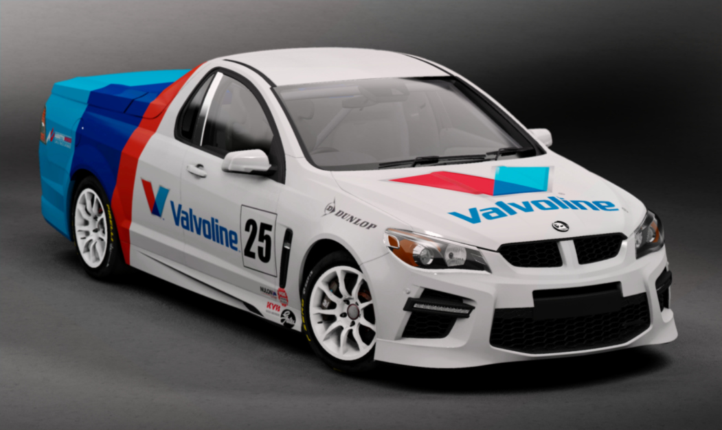 BCRCMODS V8 UTES - HOLDEN, skin Valvoline