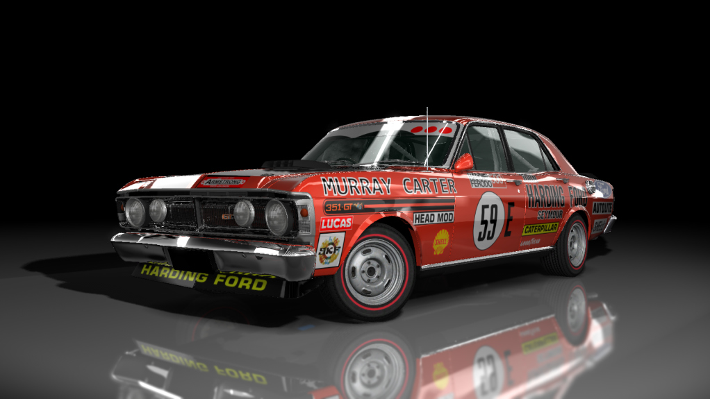 *BCRC Falcon XY GTHO*, skin 1971_Bathurst_Carter_59