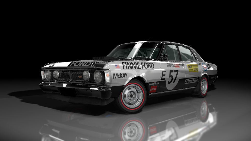 *BCRC Falcon XY GTHO*, skin 1971_Bathurst_McKay_57