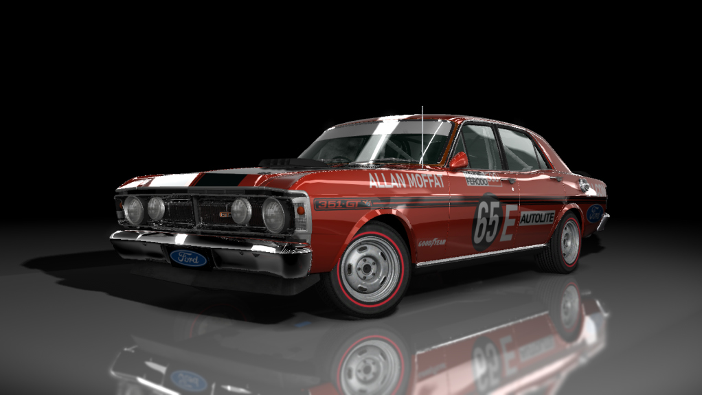 *BCRC Falcon XY GTHO*, skin 1971_Bathurst_Moffat_65