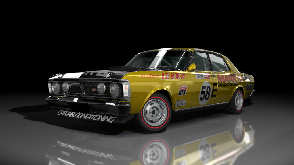 *BCRC Falcon XY GTHO*, skin 1971_Bathurst_Morris-Morris_58