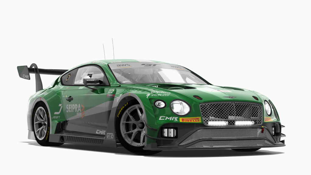 Bentley Continental GT3 2018, skin CMR_1 2020