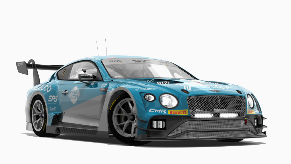 Bentley Continental GT3 2018, skin CMR_2 2020