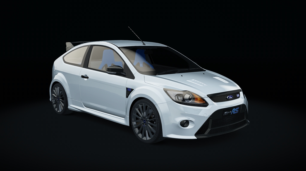 Ford Focus RS MK2, skin 01_Frozen_white