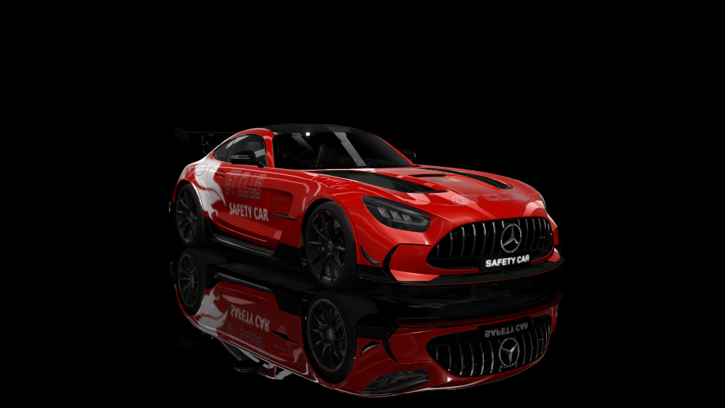 Mercedes-Benz AMG GT Black Series, skin Safety-Car  GT Club