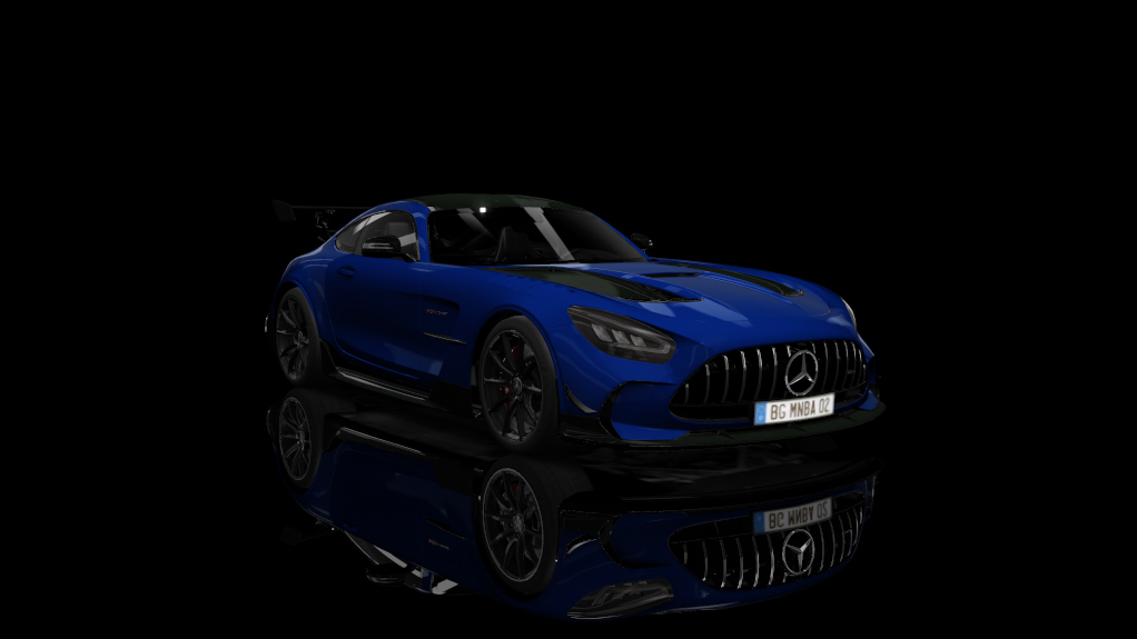 Mercedes-Benz AMG GT Black Series, skin designo_brilliant_blue