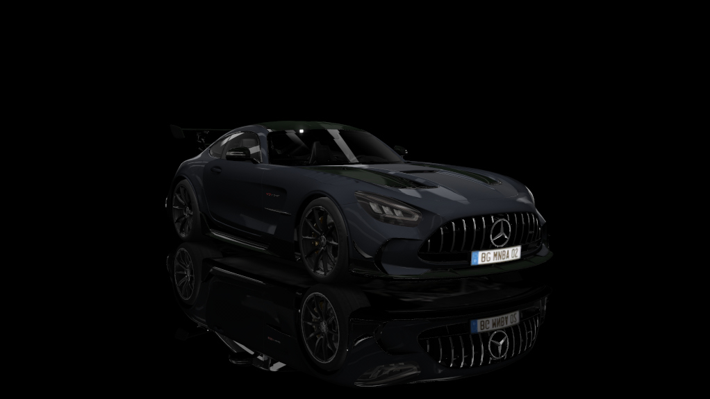 Mercedes-Benz AMG GT Black Series, skin designo_gravit_grey