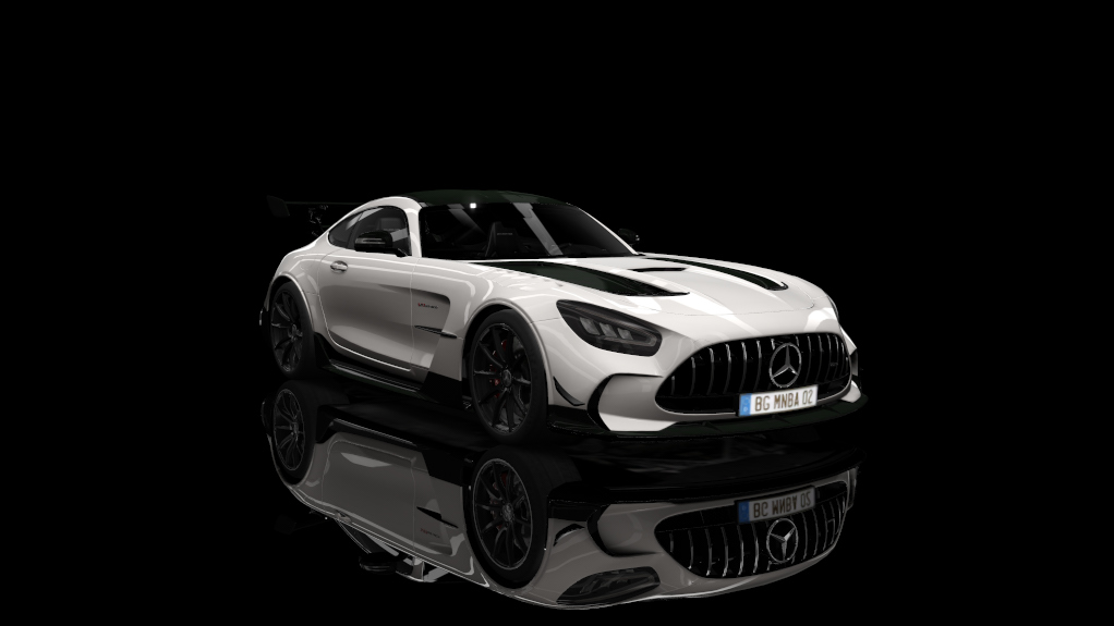 Mercedes-Benz AMG GT Black Series, skin diamant_white