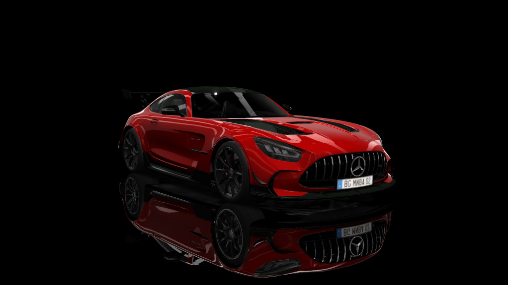 Mercedes-Benz AMG GT Black Series, skin jupiter_red