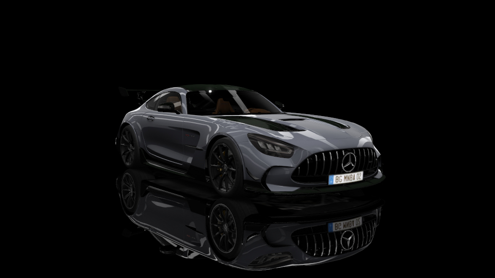 Mercedes-Benz AMG GT Black Series, skin selenite_grey