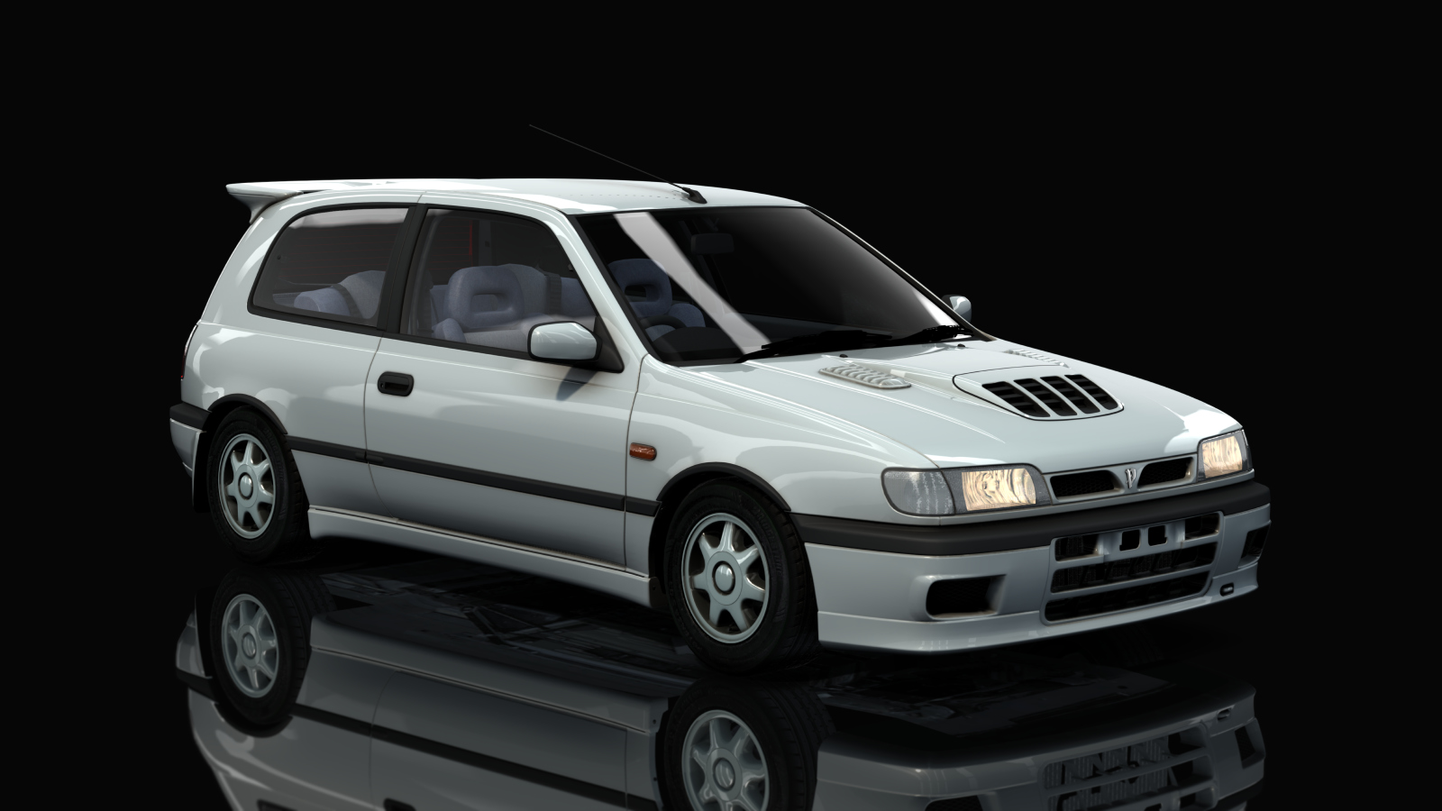 Nissan Pulsar GTI-R, skin kj7_ivory_white