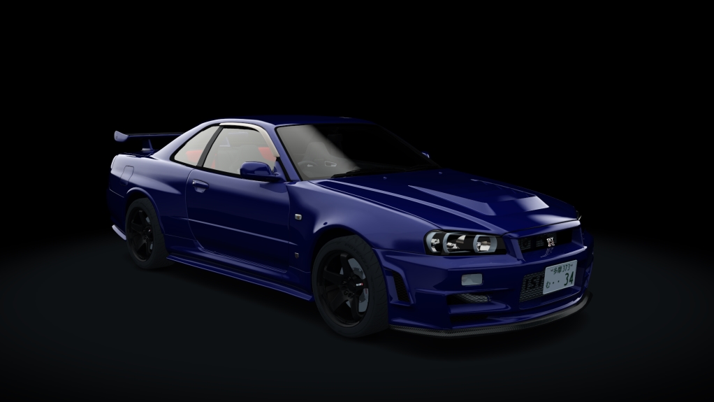 Nissan Skyline GT-R R34 Z-Tune, skin 01_midnight_purple_3