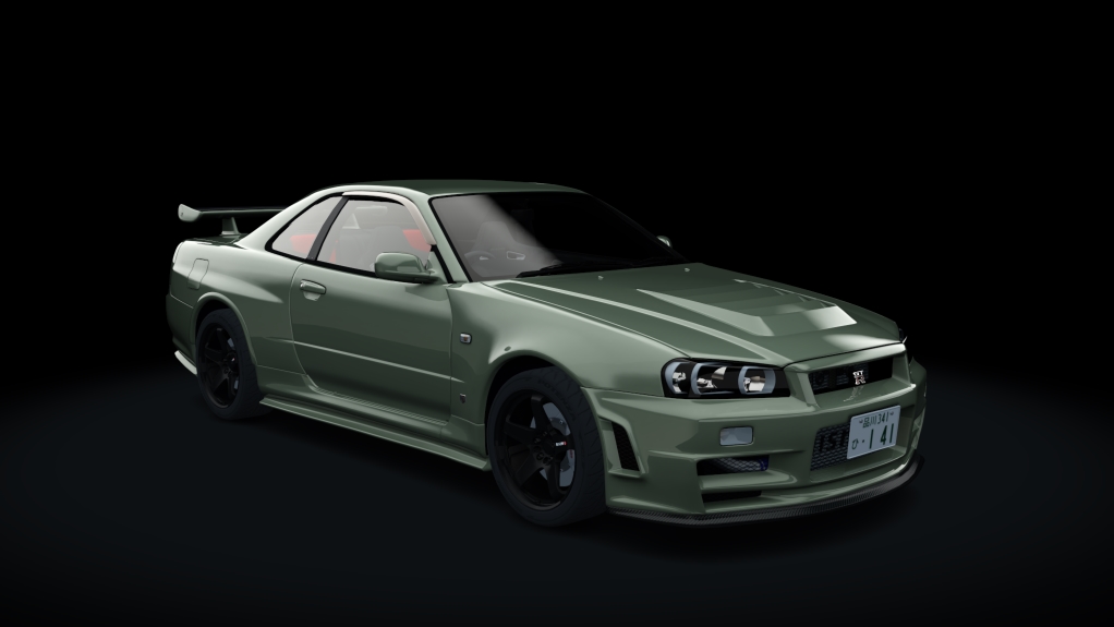 Nissan Skyline GT-R R34 Z-Tune, skin 04_millennium_jade