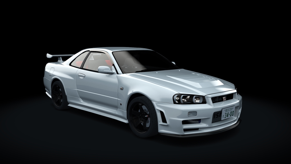 Nissan Skyline GT-R R34 Z-Tune, skin 05_Nismo_White