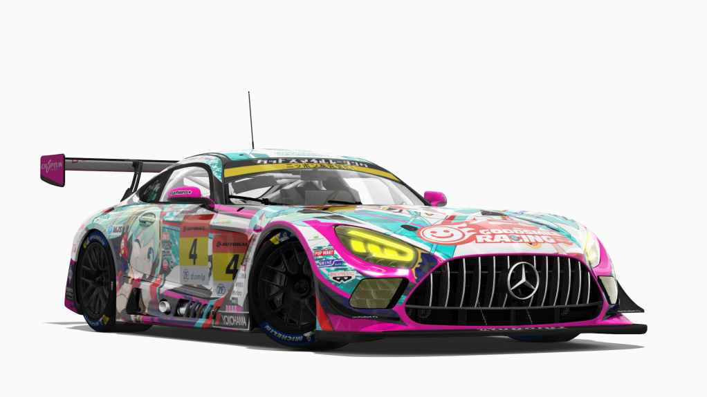 Mercedes-Benz AMG GT3 EVO 2020, skin 2020 Goodsmile Racing #4