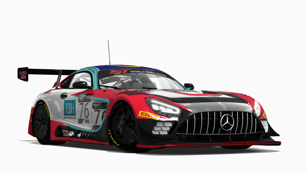 Mercedes-Benz AMG GT3 EVO 2020, skin 2020 Legacy Racing Team #76