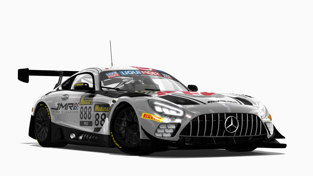 Mercedes-Benz AMG GT3 EVO 2020, skin 2021 #888 Triple eight Johor racing