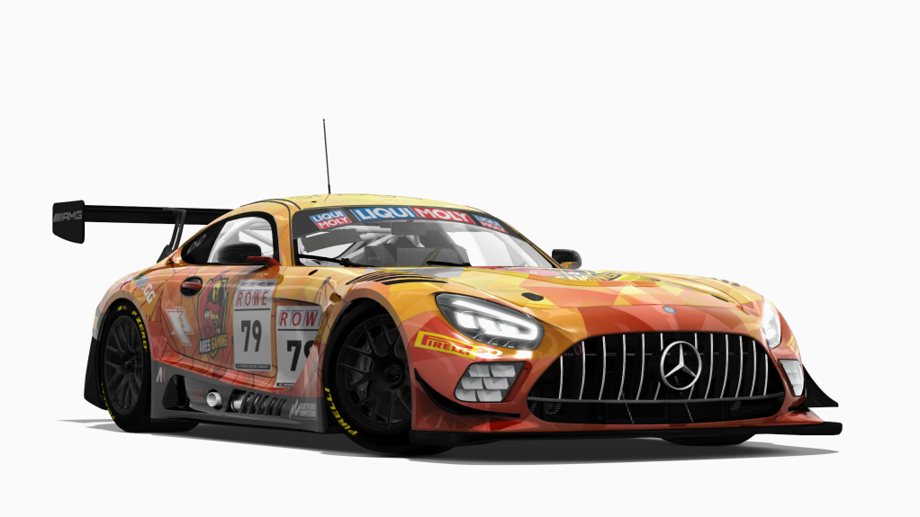 Mercedes-Benz AMG GT3 EVO 2020, skin ACF_VLN_#79_Haecke