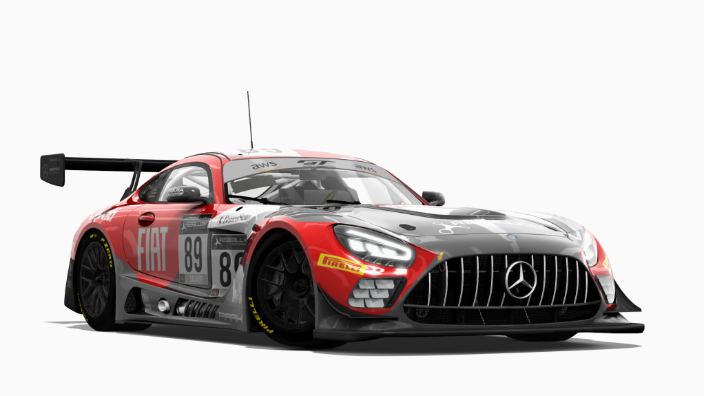 Mercedes-Benz AMG GT3 EVO 2020, skin Akka #89 Imola