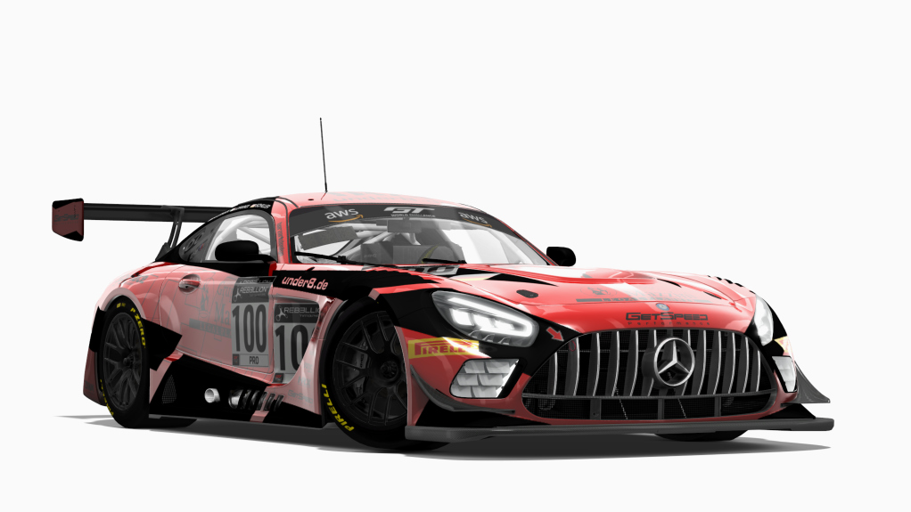 Mercedes-Benz AMG GT3 EVO 2020, skin Getspeed_#100