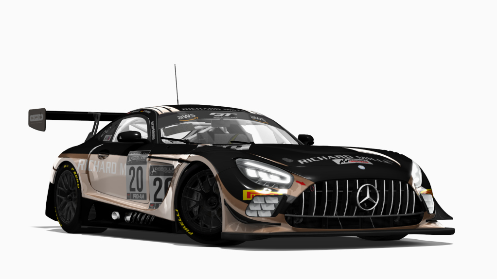 Mercedes-Benz AMG GT3 EVO 2020, skin SPS_Automotive_Performance_#20