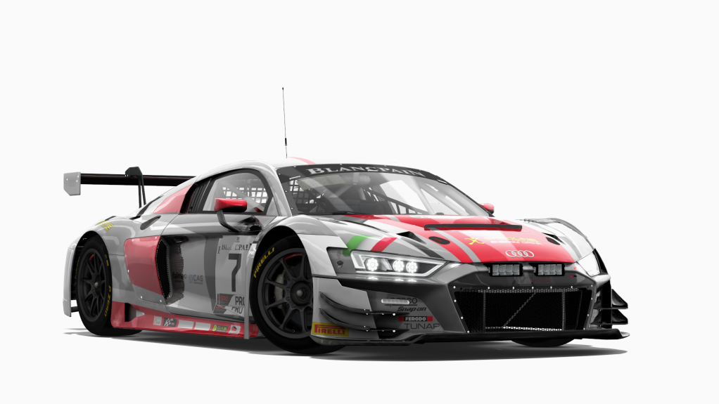 Audi R8 LMS EVO 2019, skin Audi_Sport_Italia_Misano