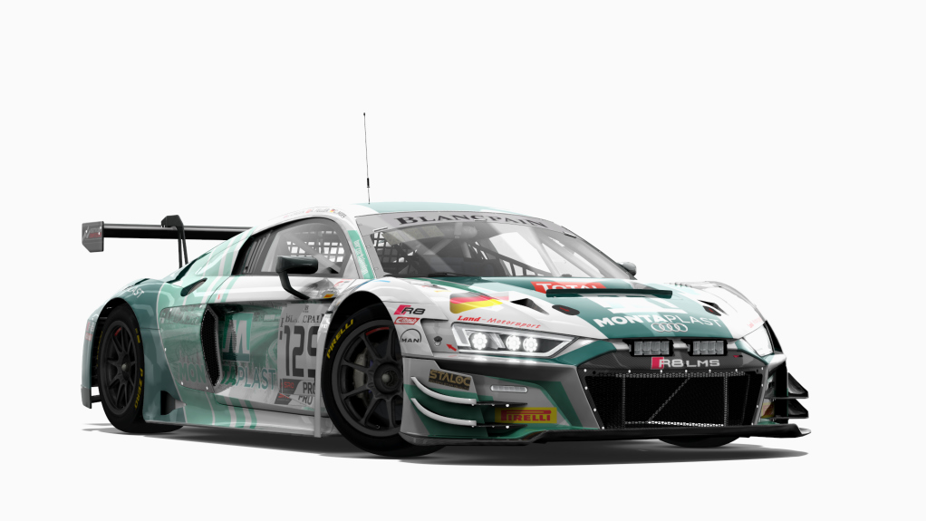 Audi R8 LMS EVO 2019, skin Montaplast_#129