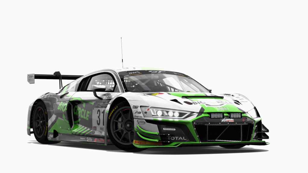 Audi R8 LMS EVO 2019, skin WRT_#31_Endu