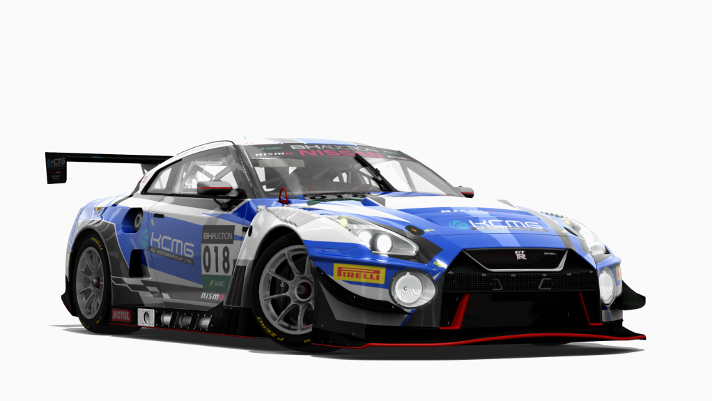 Nissan GT-R GT3 2018, skin kcmg_igtc_asia_#18