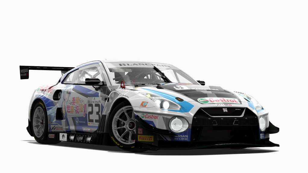 Nissan GT-R GT3 2018, skin konosuba_#23