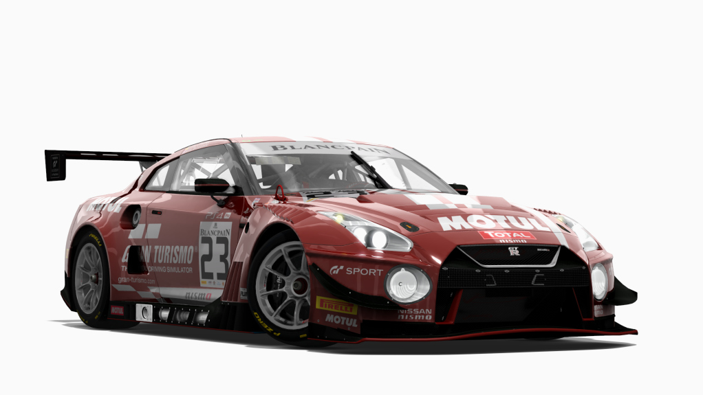 Nissan GT-R GT3 2018, skin rjn_team_motul_#23