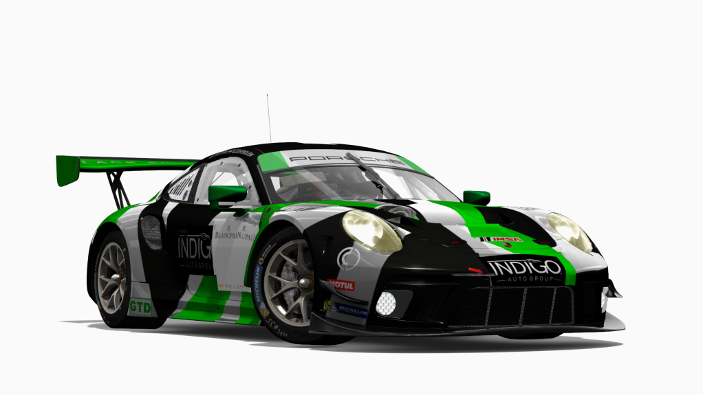 Porsche 991 GT3 R 2020, skin Black_Swan_Racing_Daytona_2021