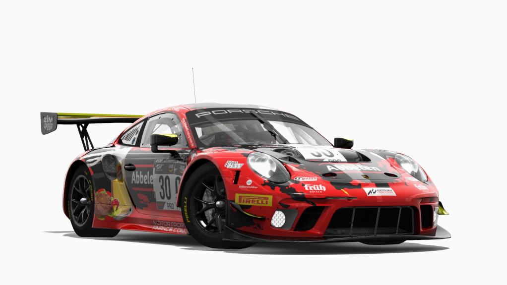 Porsche 991 GT3 R 2020, skin Frikadelli_Racing_GTWC_#30