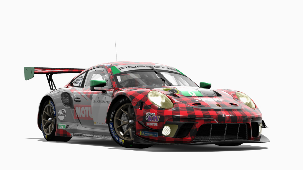 Porsche 991 GT3 R 2020, skin Pfaff_Motorsport_Daytona_2021
