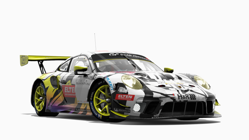 Porsche 991 GT3 R 2020, skin iron_force_racing_8_n24h_2019
