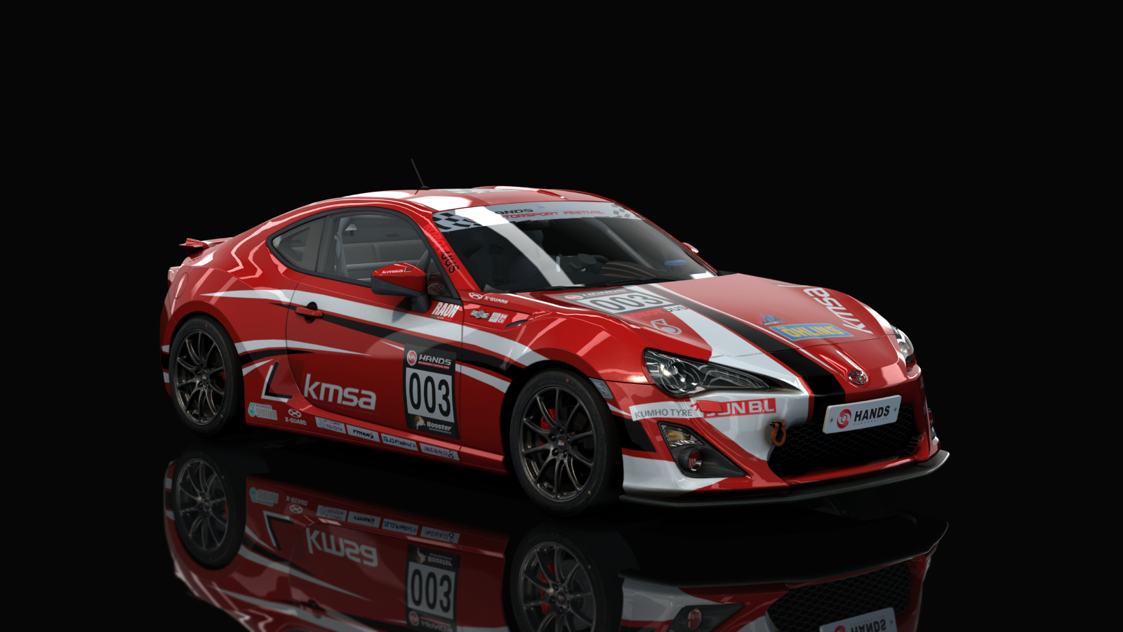 Toyota GT86 Cup v2, skin 003_KMSA