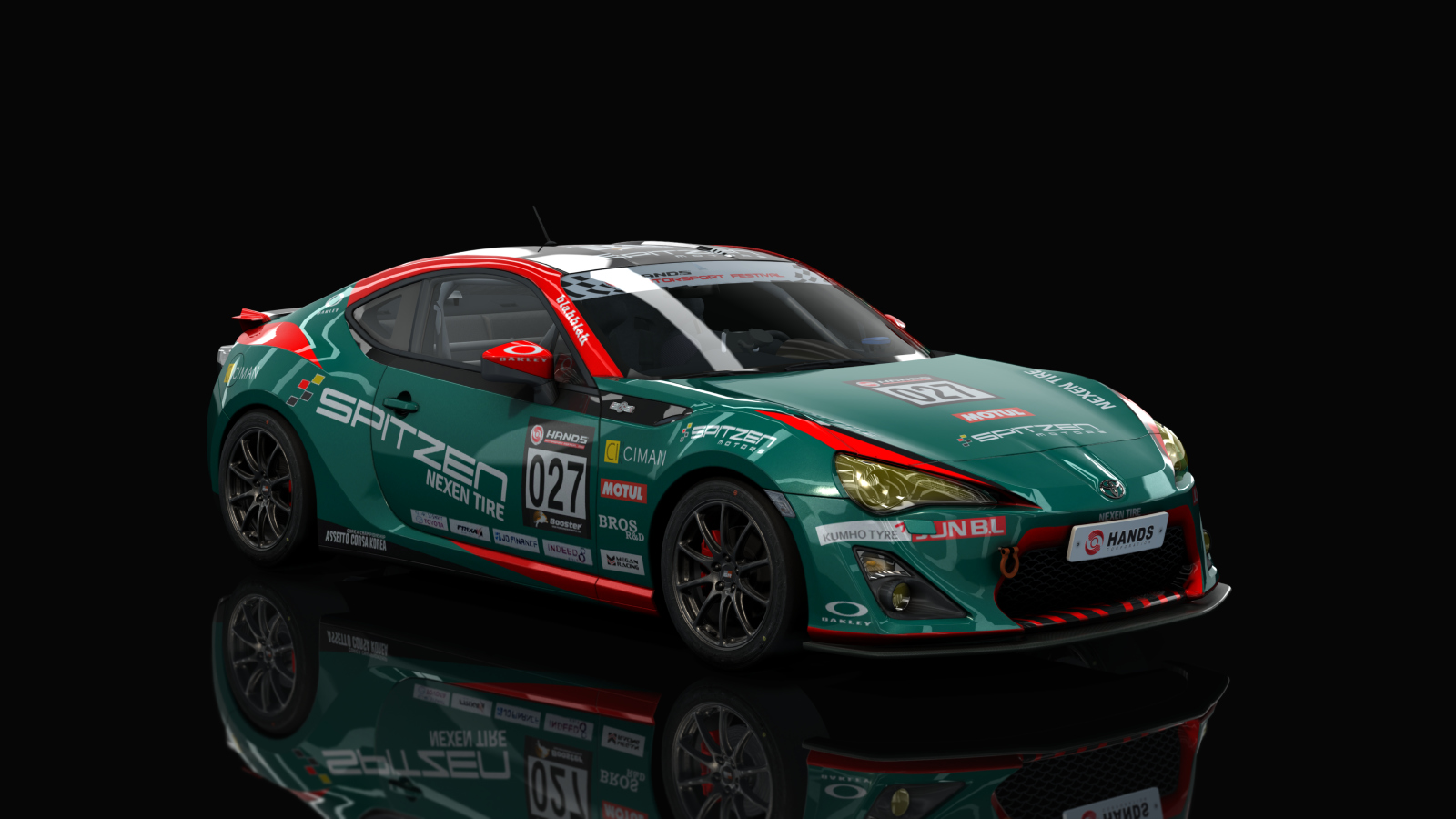 Toyota GT86 Cup v2, skin 027_Spitzen