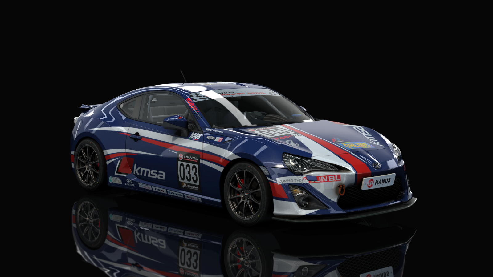 Toyota GT86 Cup v2, skin 033_KMSA