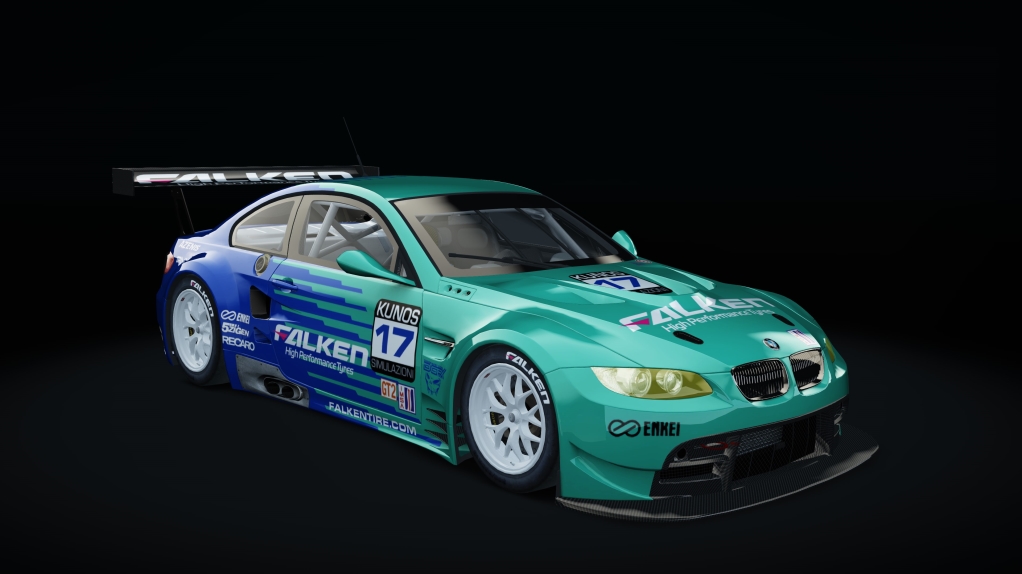 BMW M3 GT2, skin Falken